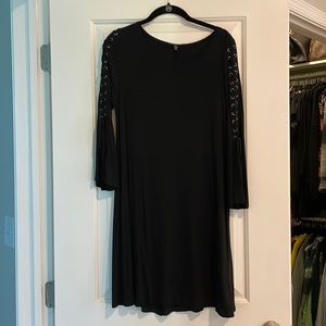 EXPRESS black 3/4 sleeve dress